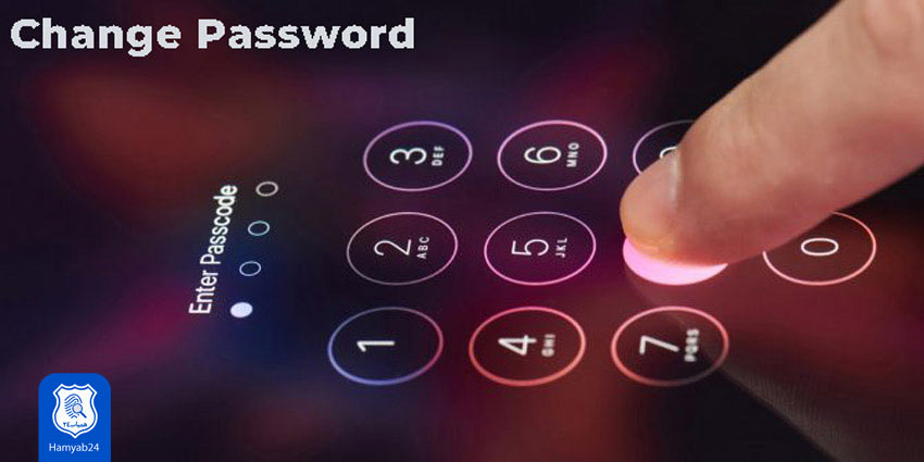 اقدامات بعد از هک گوشی : عوض کردن رمزهای عبور گوشی