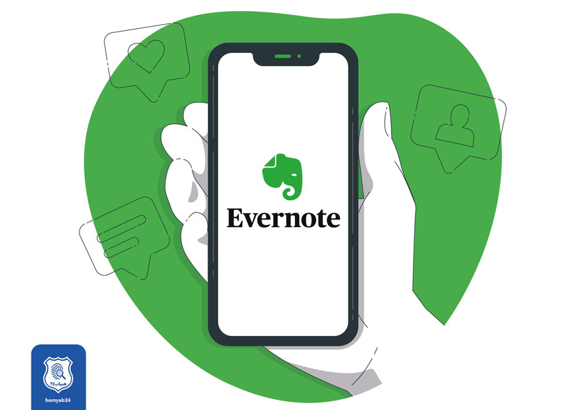 برنامه مدیریت زمان Evernote