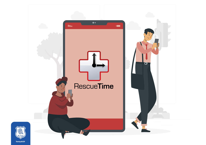 برنامه مدیریت زمان RescueTime
