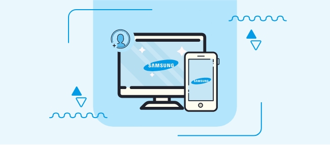 Creating a Samsung account