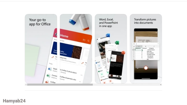  اپلیکیشن  Microsoft Office