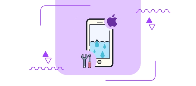 Repair iPhone damaged by water (1)