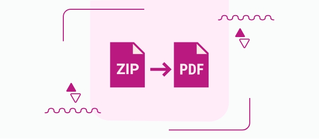 Convert ZIP files to PDF