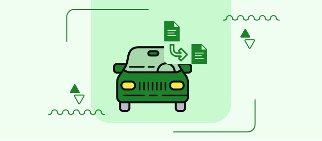 Car document transfer