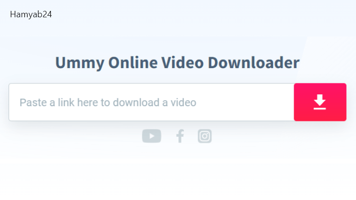 3. نرم افزار Ummy Video Downloader:
