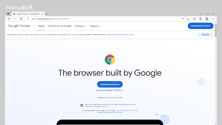 نصب مرورگر کروم در ویندوز