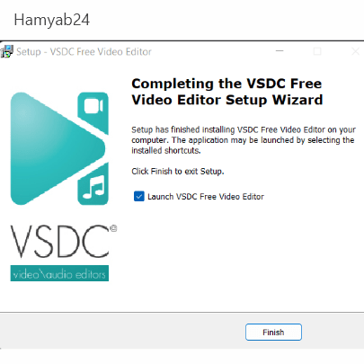 نصب VSDC Free Video 