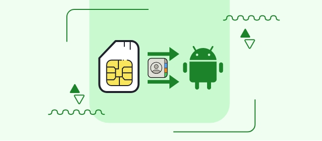 How to transfer contacts from SIM card to Android (1)
